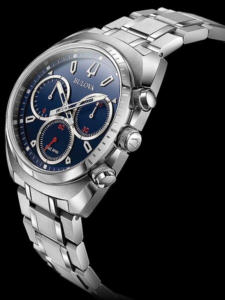 Ceas barbatesc Bulova 96A185 Curve Cronograf 43mm 3ATM