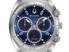 Ceas barbatesc Bulova 96A185 Curve Cronograf 43mm 3ATM